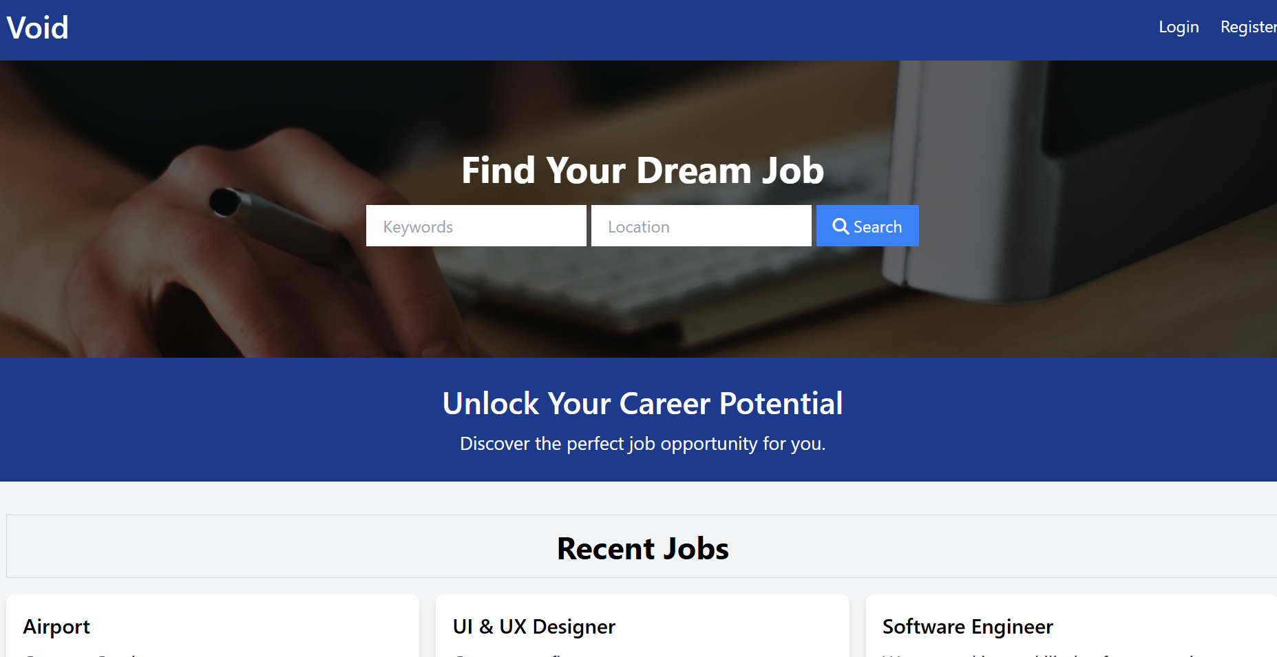 Void Job Portal